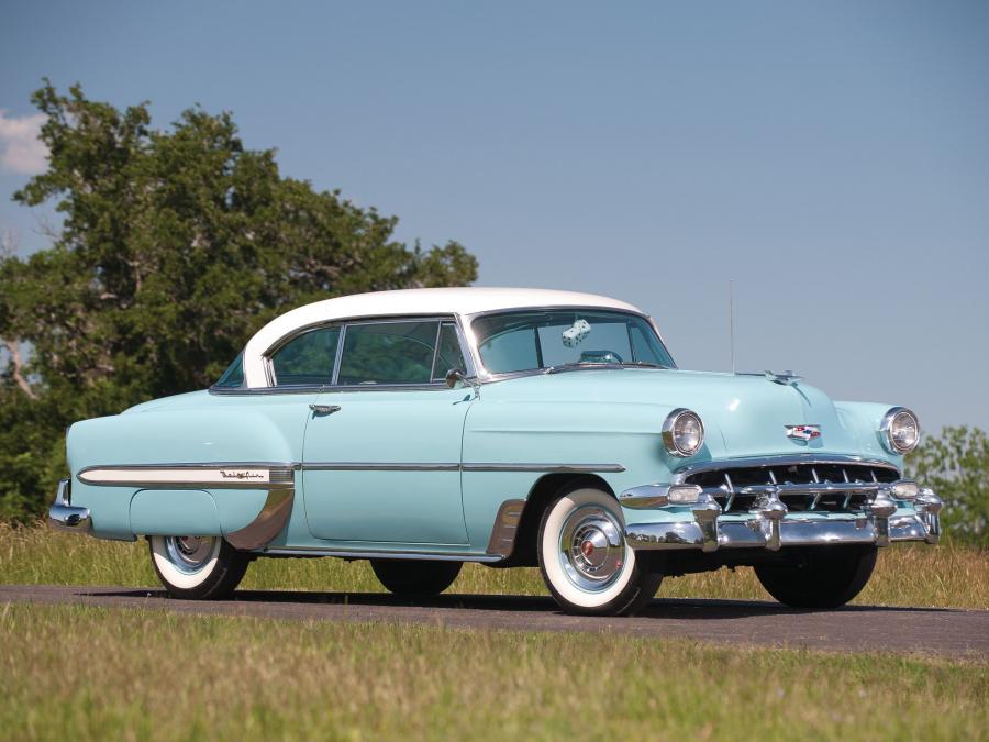  Chevrolet Bel Air Sport Coupe 1954 года  (фото 12 из 67)